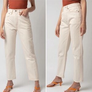 Re Done Levi’s 70s Stove Pipe High Rise Straight Jeans Retro Vintage Denim